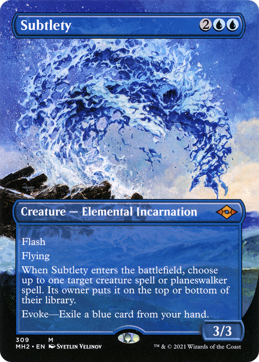 Subtlety (Borderless) (309) - Modern Horizons 2