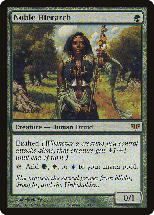 Noble Hierarch (087) - Conflux