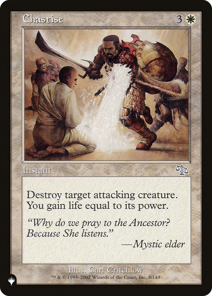 Chastise [The List Reprints] | Silver Goblin