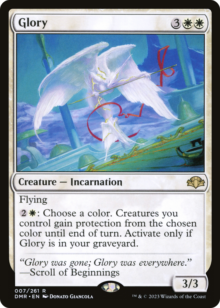 Glory [Dominaria Remastered] Foil