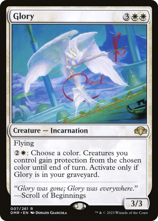 Glory [Dominaria Remastered] Foil