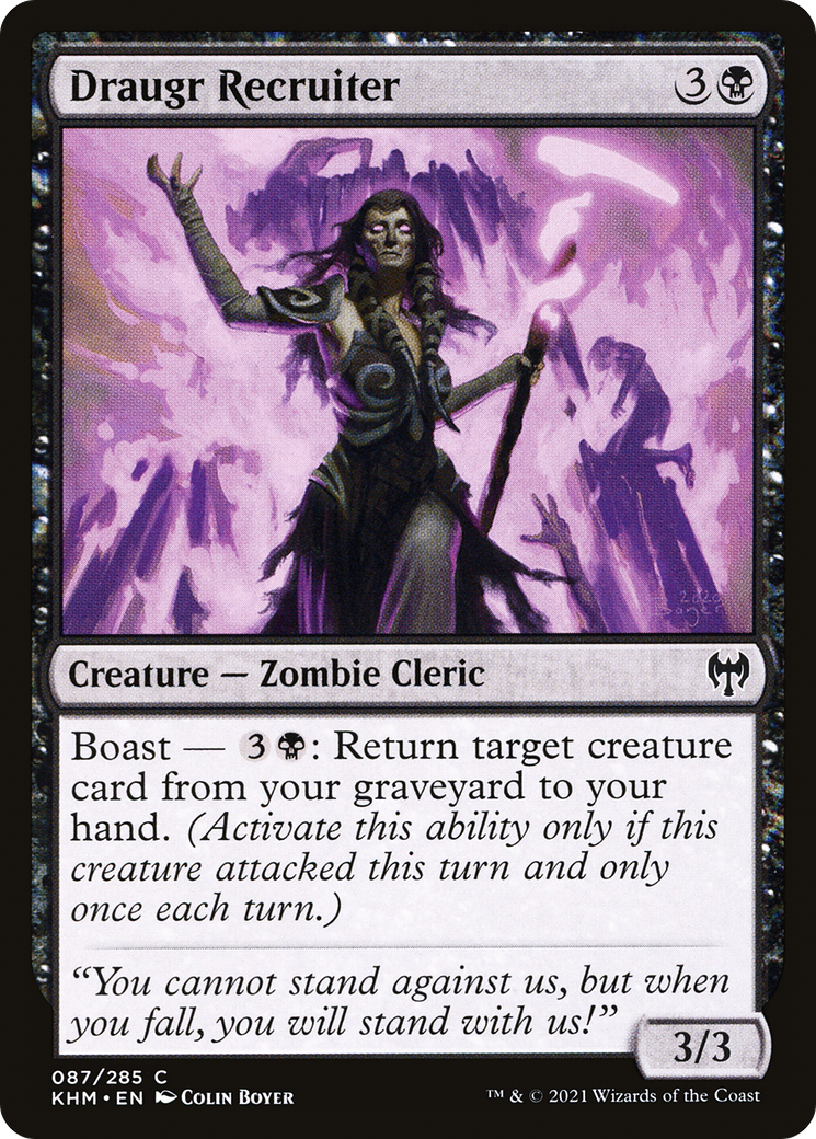 Draugr Recruiter [Kaldheim] Foil