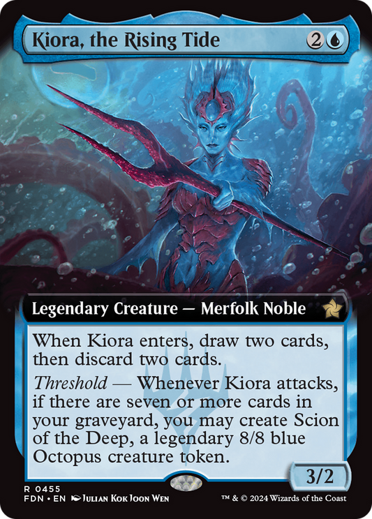 Kiora, the Rising Tide: (Extended Art) (455)