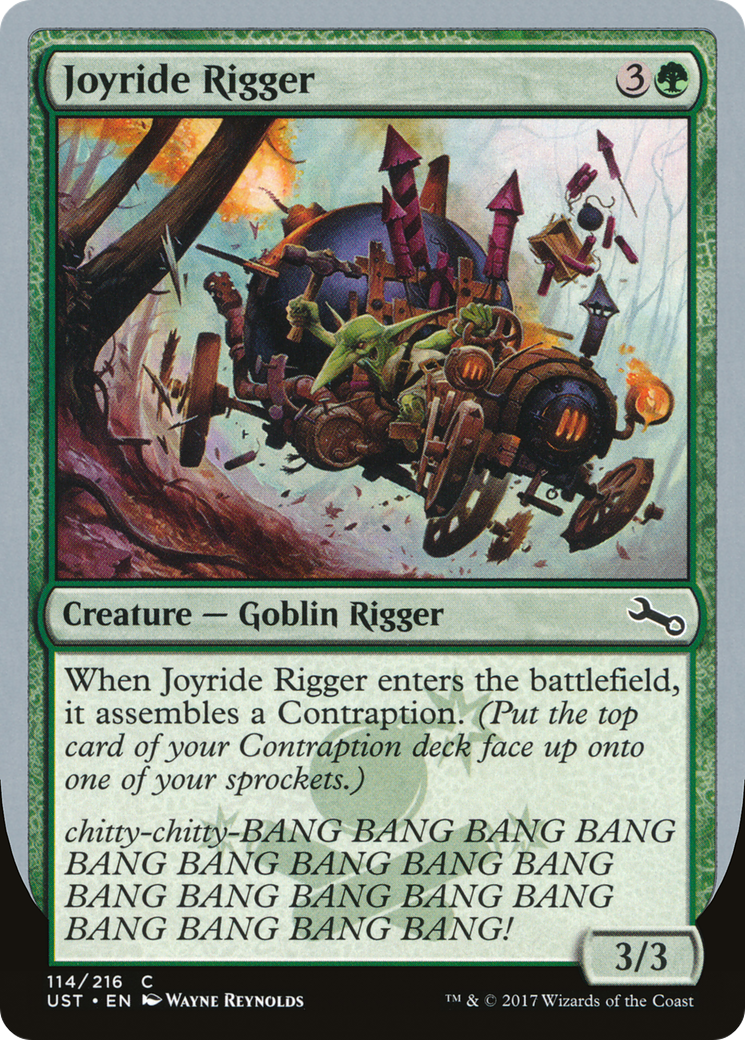 Joyride Rigger (114) - Unstable