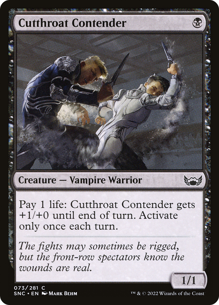 Cutthroat Contender (073) - Streets of New Capenna