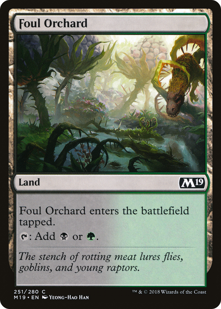 Foul Orchard (251) - Core Set 2019