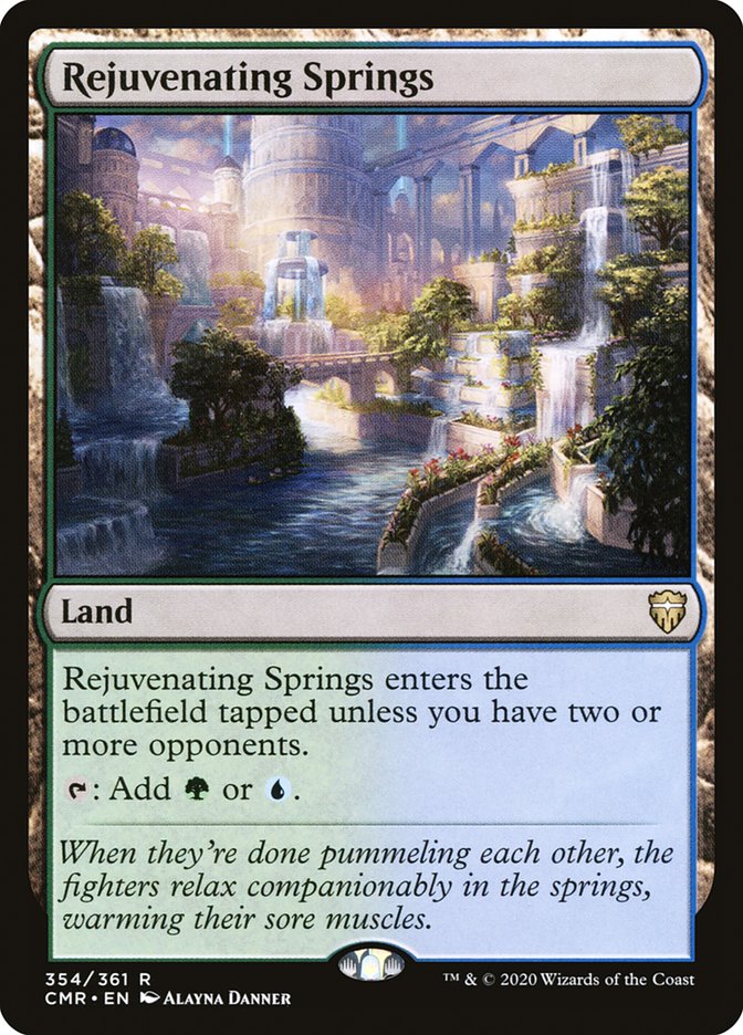 Rejuvenating Springs [Commander Legends] | Silver Goblin