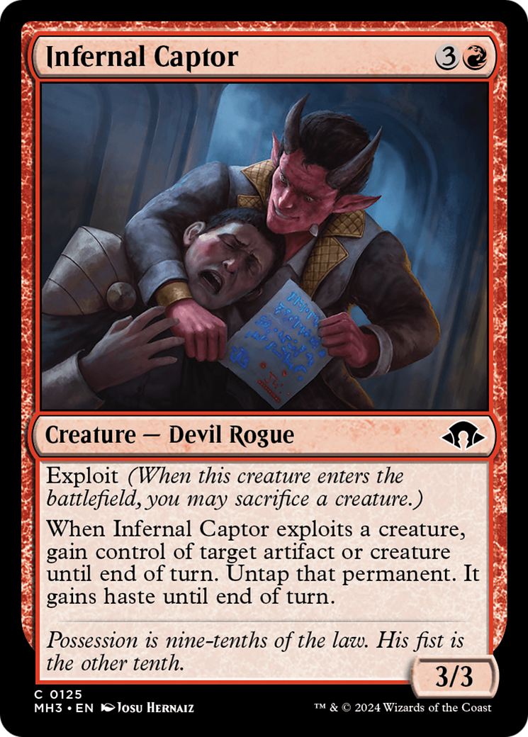 Infernal Captor (125) - Modern Horizons 3