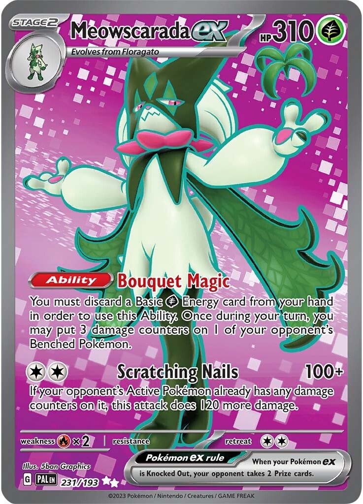 Meowscarada ex (231/193) [Scarlet & Violet: Paldea Evolved] | Silver Goblin