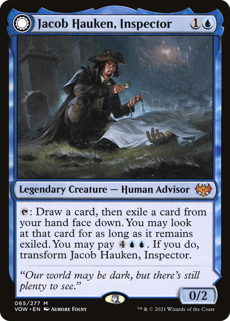Jacob Hauken, Inspector (065) Foil - Innistrad: Crimson Vow