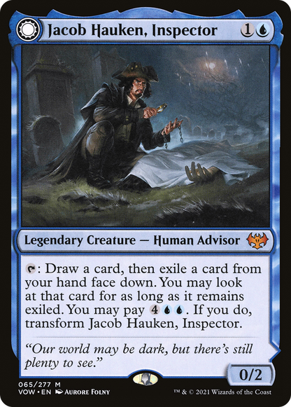 Jacob Hauken, Inspector (065) Foil - Innistrad: Crimson Vow