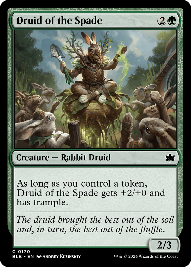 Druid of the Spade [Bloomburrow] Foil