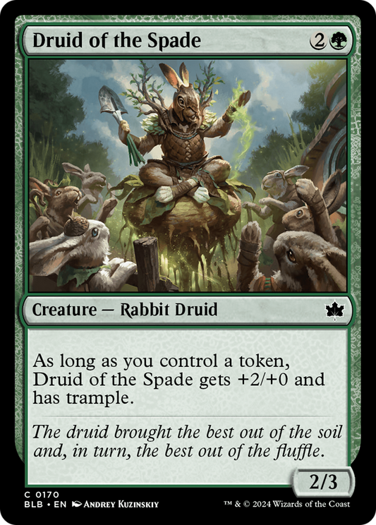 Druid of the Spade [Bloomburrow] Foil