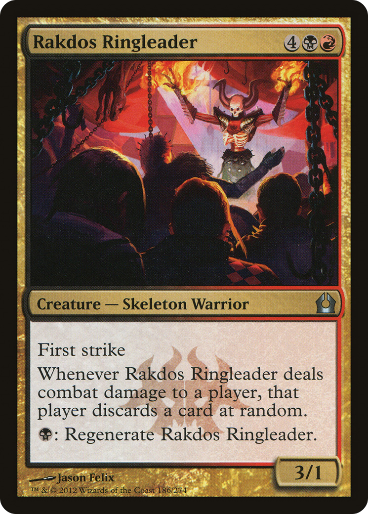 Rakdos Ringleader (186) Foil - Return to Ravnica