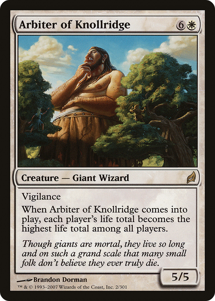 Arbiter of Knollridge (002) Foil - Lorwyn