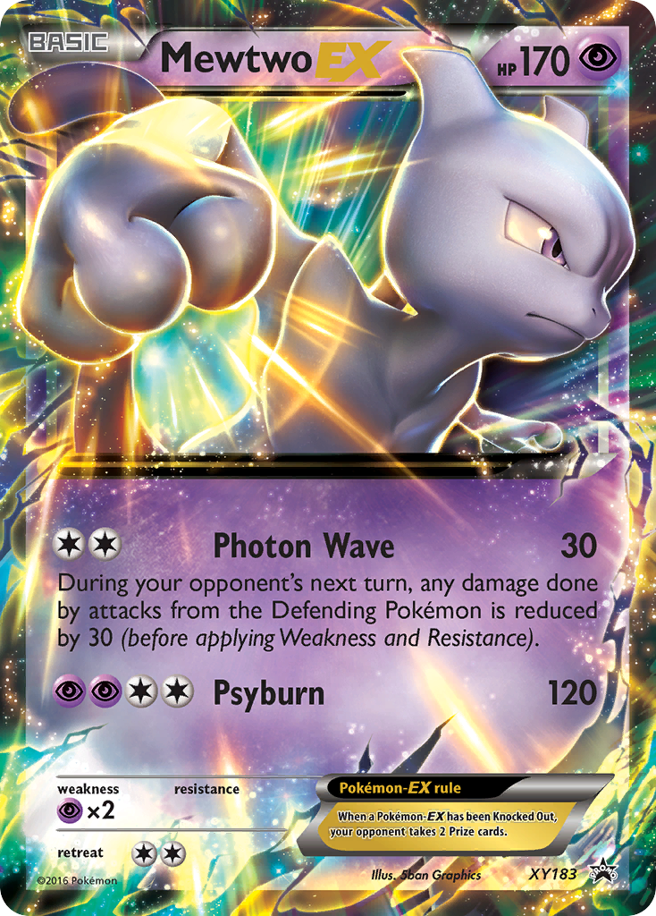 Mewtwo EX (XY183) [XY: Black Star Promos] | Silver Goblin