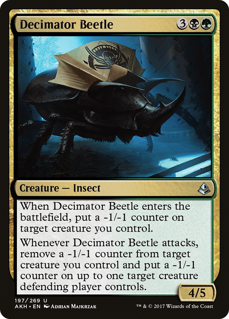 Decimator Beetle (197) Foil - Amonkhet