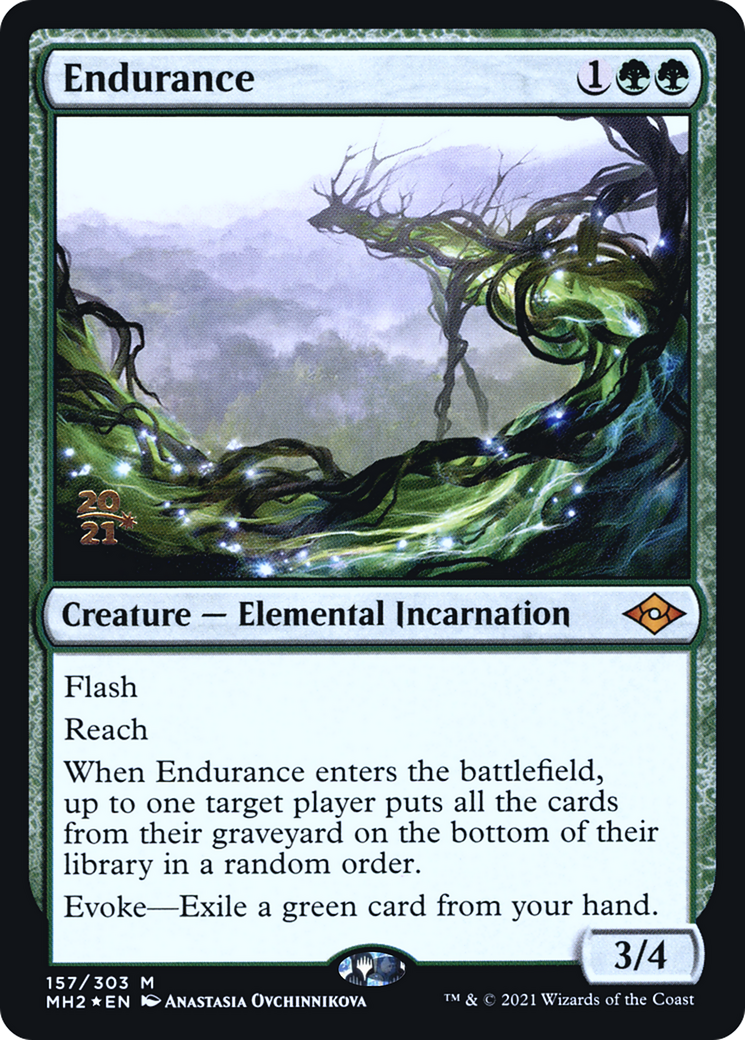 Endurance [Modern Horizons 2 Prerelease Promos] | Silver Goblin