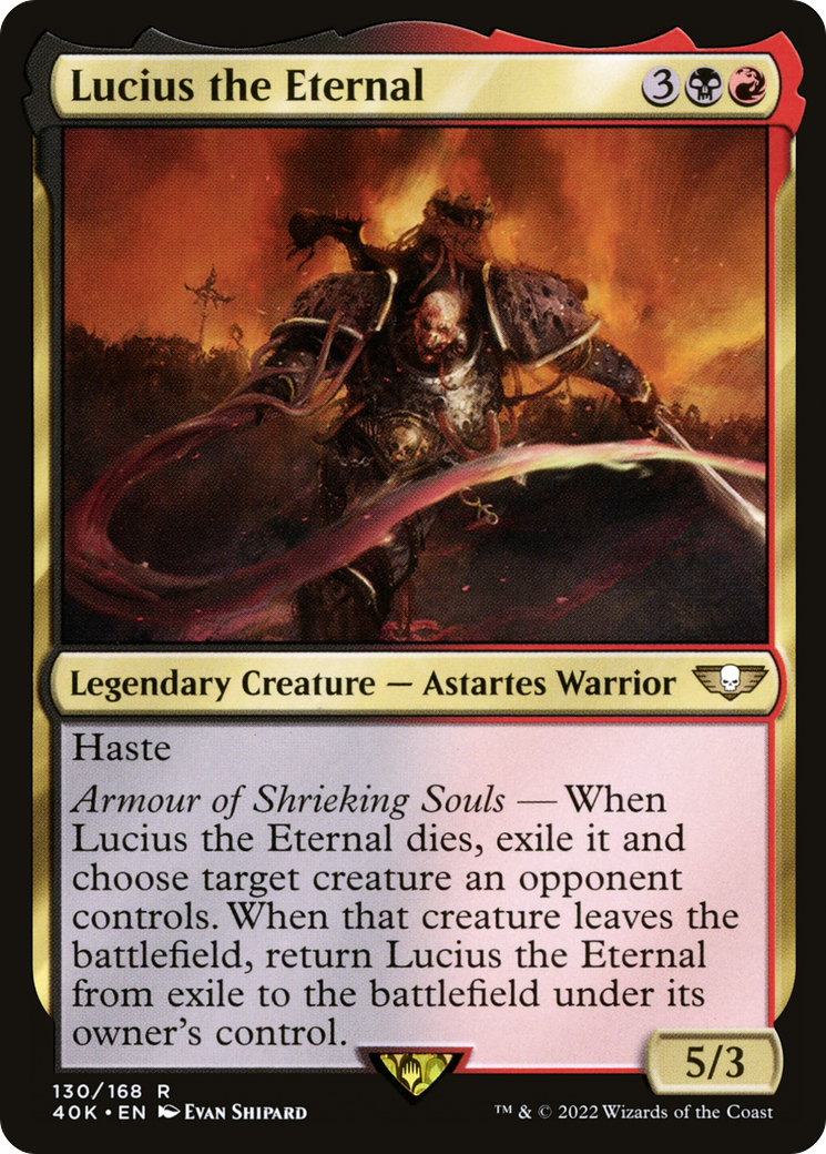 Lucius the Eternal (130) - Warhammer 40,000 Commander