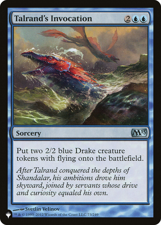 Talrand's Invocation (M13-73)