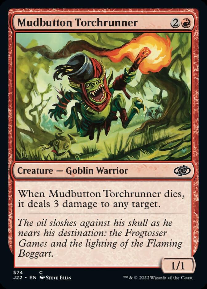 Mudbutton Torchrunner [Jumpstart 2022] | Silver Goblin