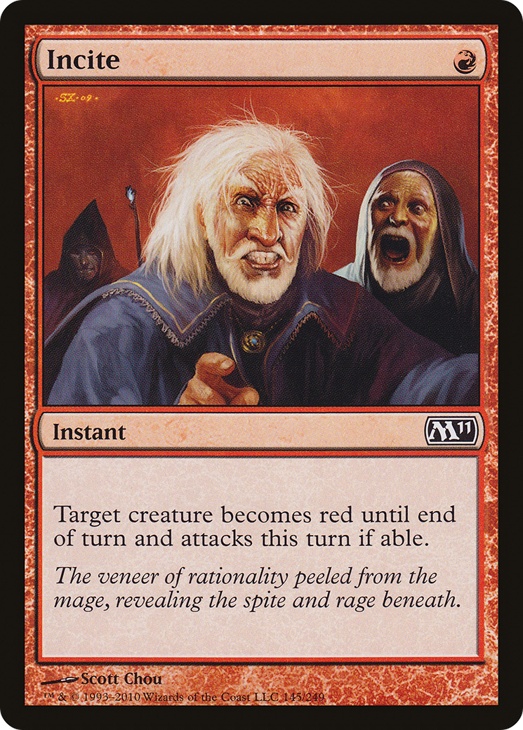 Incite (145) Foil - Magic 2011