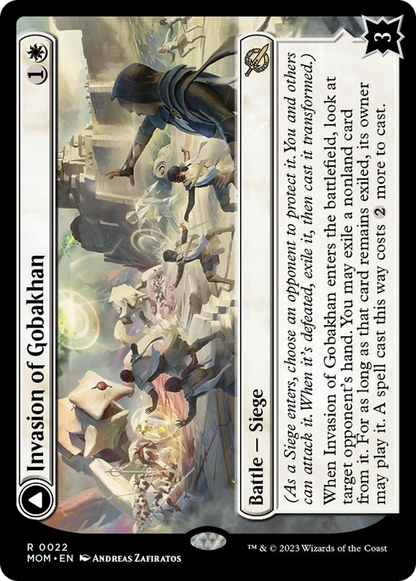 Invasion of Gobakhan // Lightshield Array (022) Foil - March of the Machine