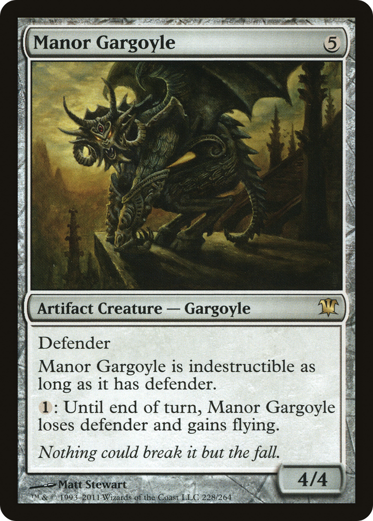 Manor Gargoyle (228) - Innistrad