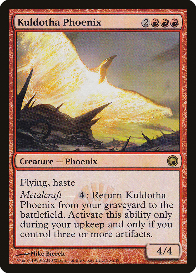 Kuldotha Phoenix (095) - Scars of Mirrodin