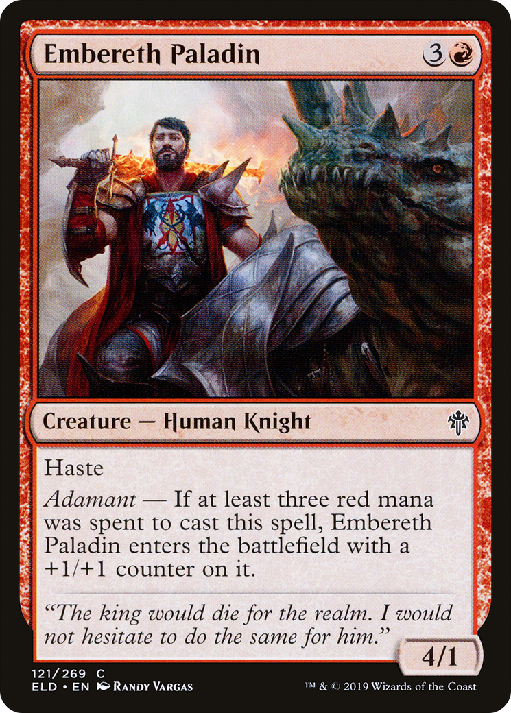 Embereth Paladin (121) - Throne of Eldraine