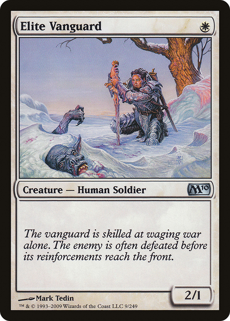 Elite Vanguard (009) Foil - Magic 2010