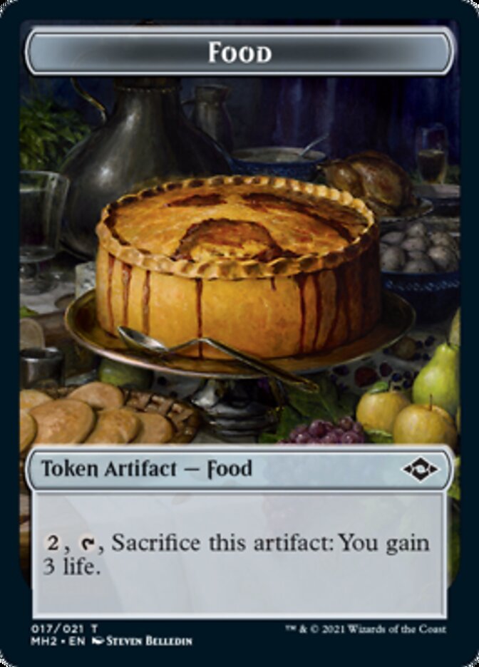 Food Token (17) [Modern Horizons 2 Tokens] | Silver Goblin