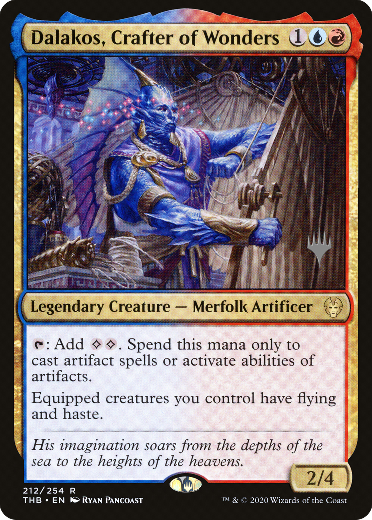 Dalakos, Crafter of Wonders (212p) - Theros Beyond Death Promos