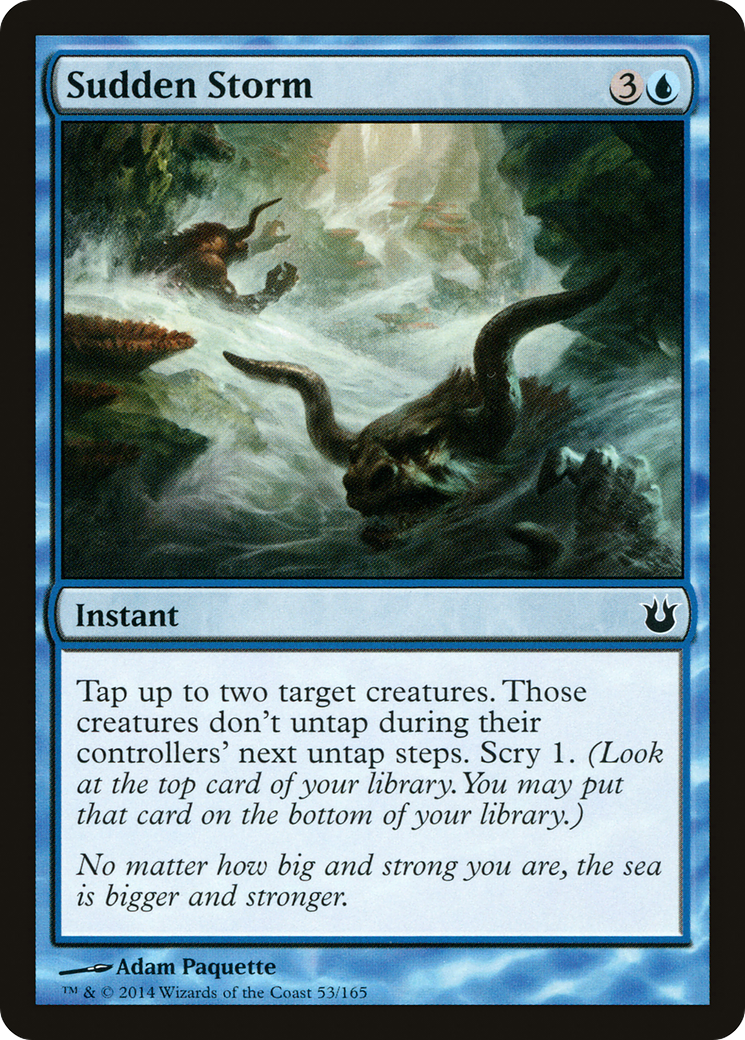 Sudden Storm (053) Foil - Born of the Gods