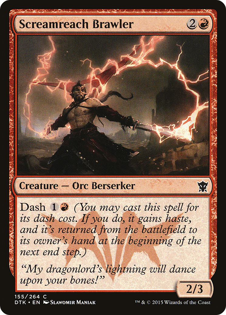 Screamreach Brawler [Dragons of Tarkir] | Silver Goblin