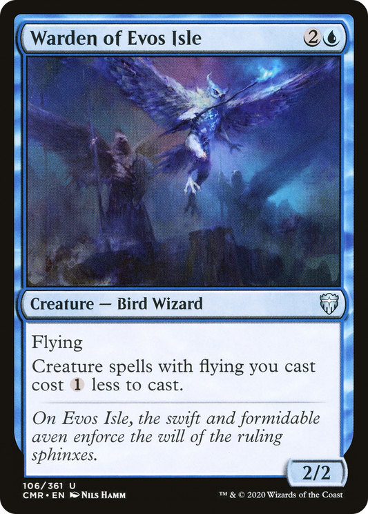 Warden of Evos Isle (106) - Commander Legends