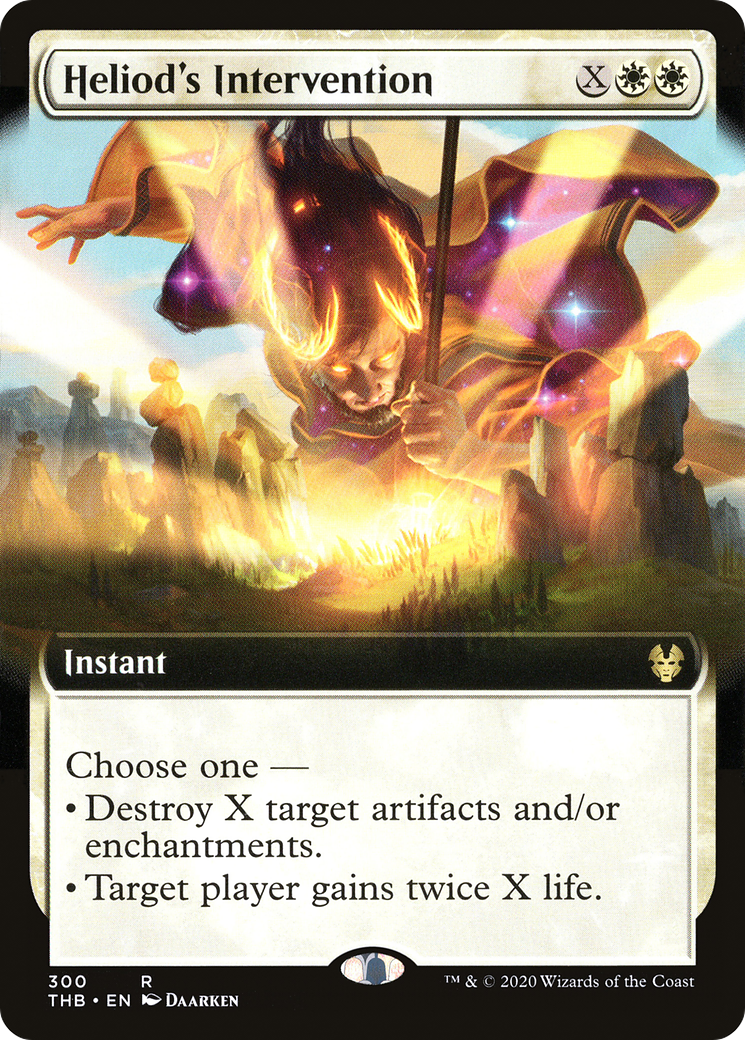Heliod's Intervention (Extended Art) (300) Foil - Theros Beyond Death