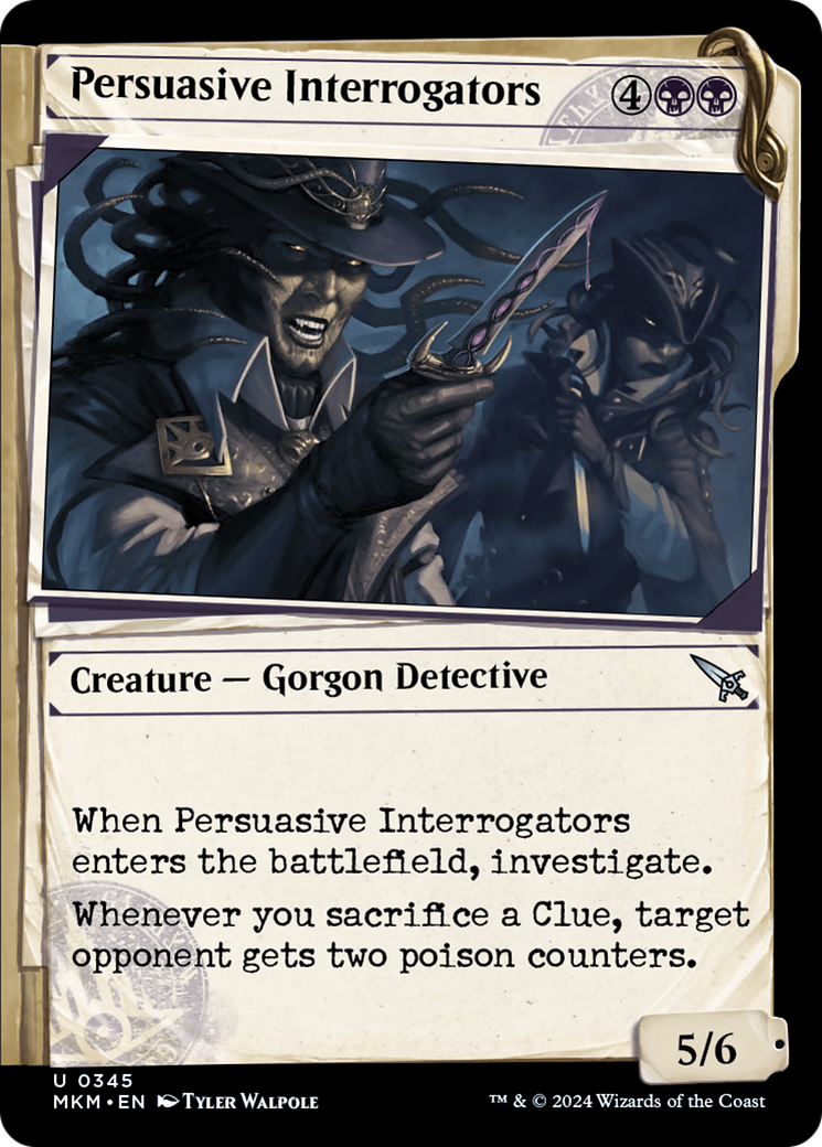 Persuasive Interrogators (Showcase) (345) - Murders at Karlov Manor