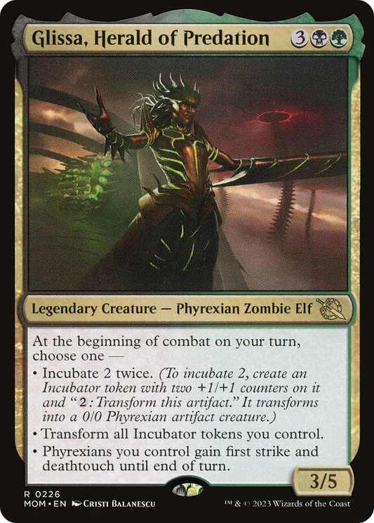 Glissa, Herald of Predation (226) - March of the Machine
