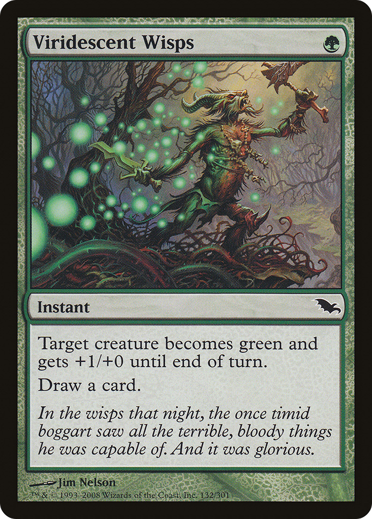 Viridescent Wisps (132) - Shadowmoor