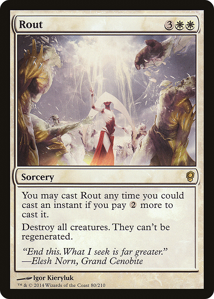 Rout (080) Foil - Conspiracy