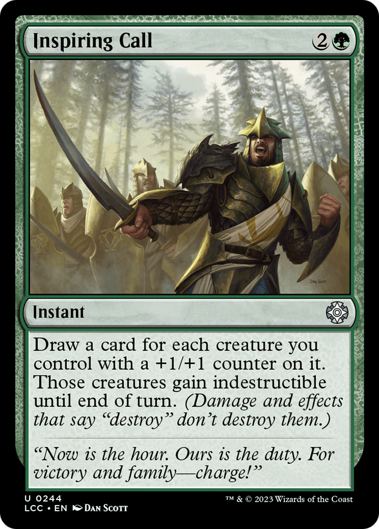 Inspiring Call (244) - The Lost Caverns of Ixalan Commander