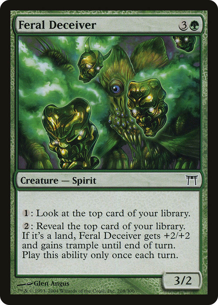 Feral Deceiver (208) - Champions of Kamigawa