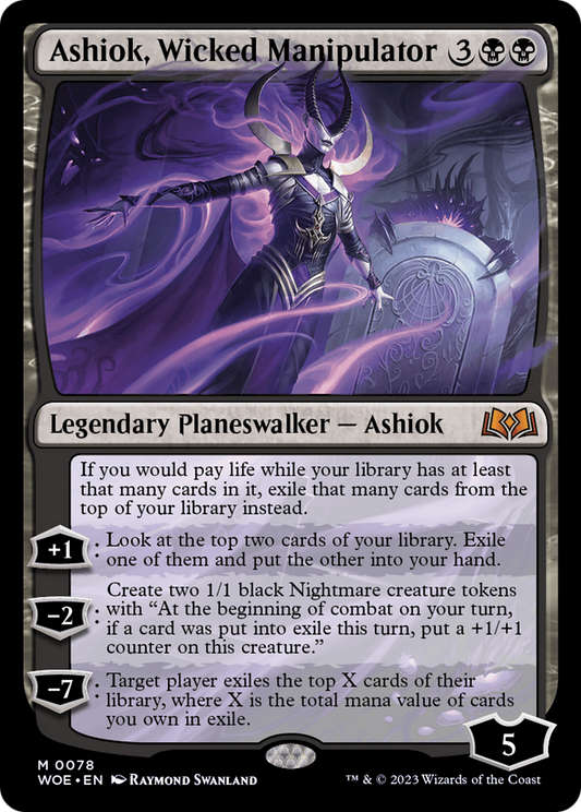 Ashiok, Wicked Manipulator (078) - Wilds of Eldraine