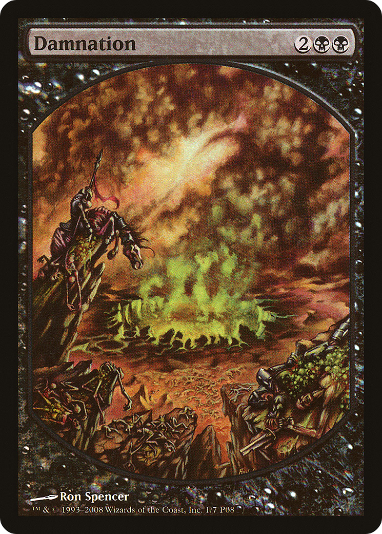 Damnation (001) Foil - Magic Player Rewards 2008