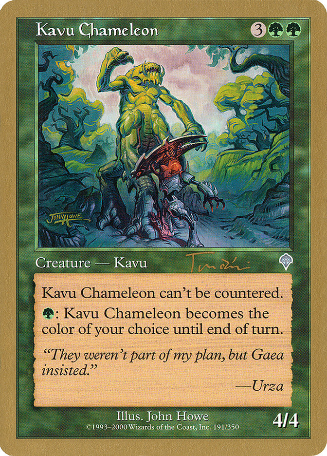 Kavu Chameleon (Jan Tomcani) [World Championship Decks 2001] | Silver Goblin