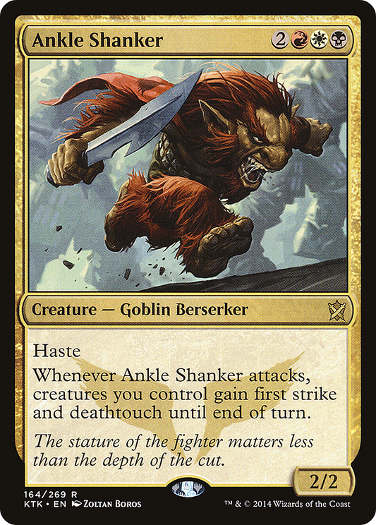Ankle Shanker (164) Foil - Khans of Tarkir