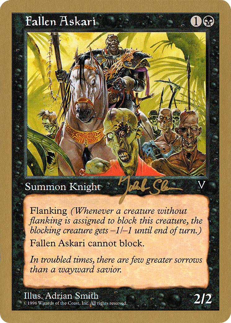 Fallen Askari (Retro) (js59) - World Championship Decks 1997