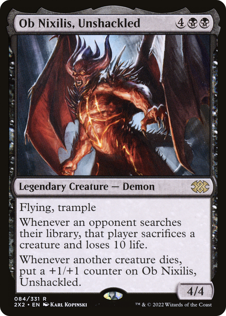 Ob Nixilis, Unshackled (084) Foil - Double Masters 2022