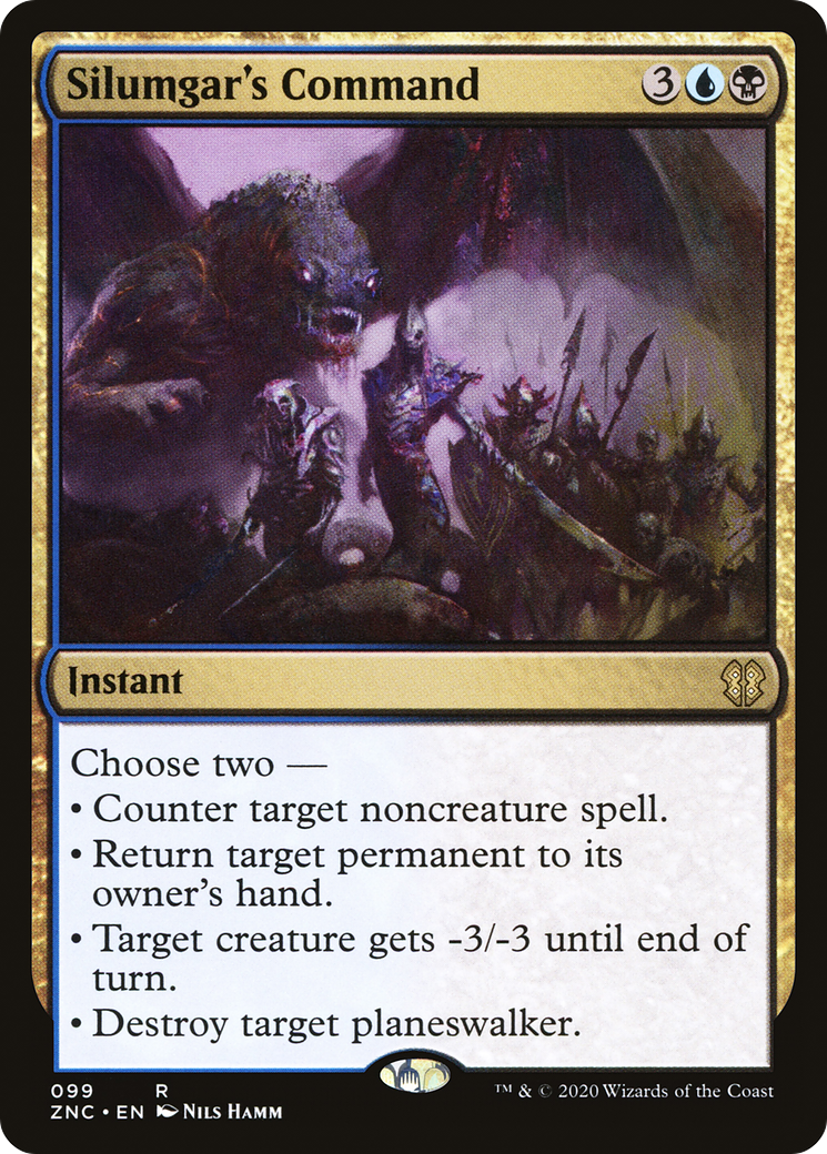 Silumgar's Command (099) - Zendikar Rising Commander